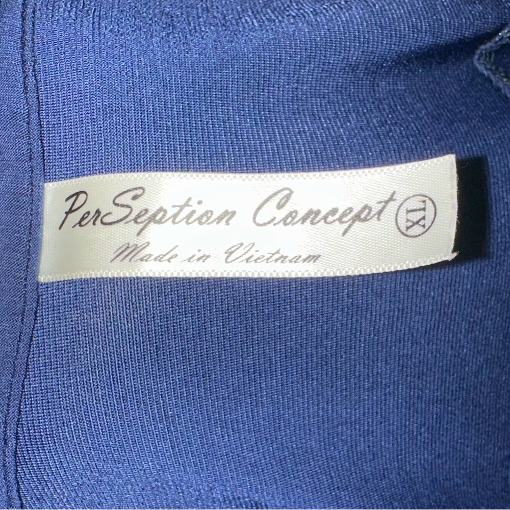 Women’s Perception Concept Vneck Blouse sz XL - Picture 5 of 5
